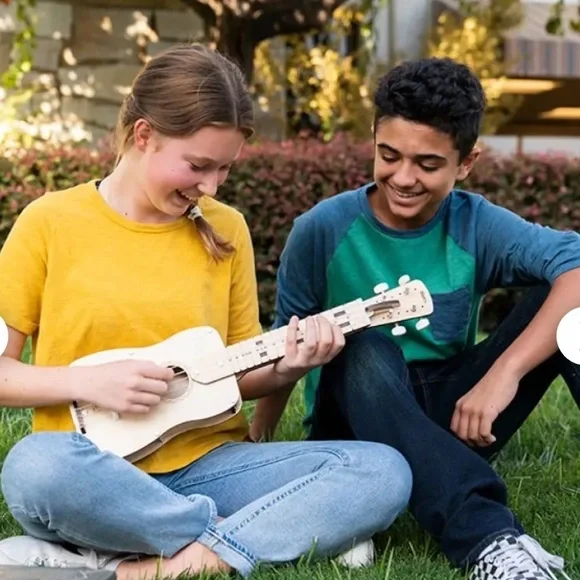 Kiwi Co Wood Tenor Ukulele Assembled Kit 23" Assembled but never used! - Picture 10 of 10